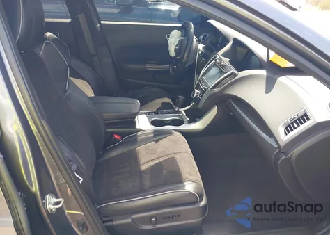 2020 Acura Tlx A-Spec/A-Spec W/Red Leather from USA, damaged, VIN 19UUB1F61LA013630